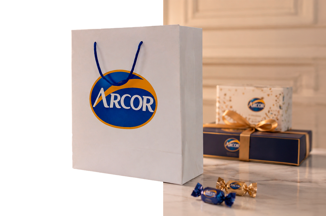 Sacola personalizada Kromos — Arcor