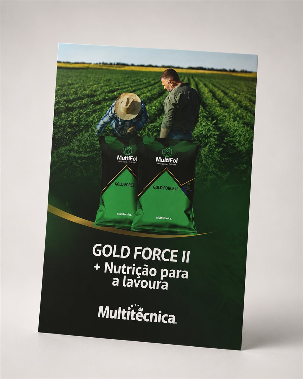 Folder personalizado — Multitécnica Gold Force II