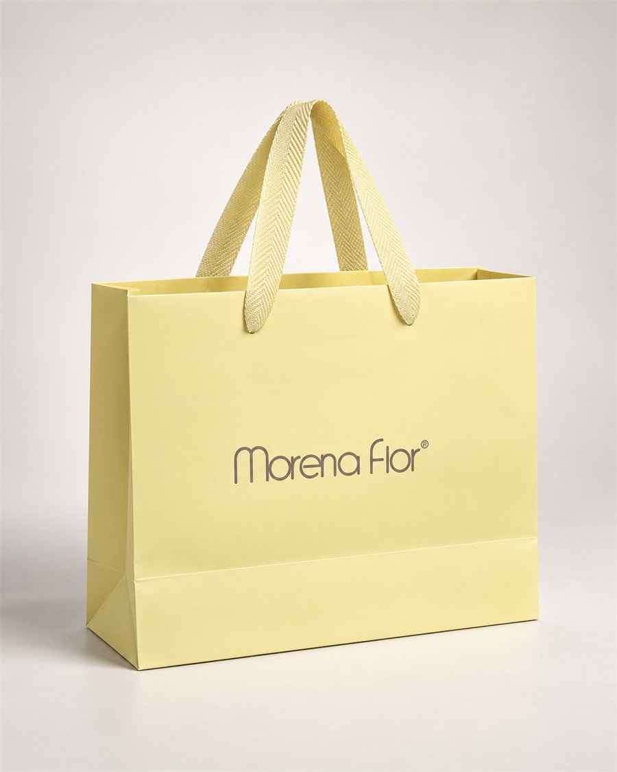 Sacola personalizada — Morena Flor